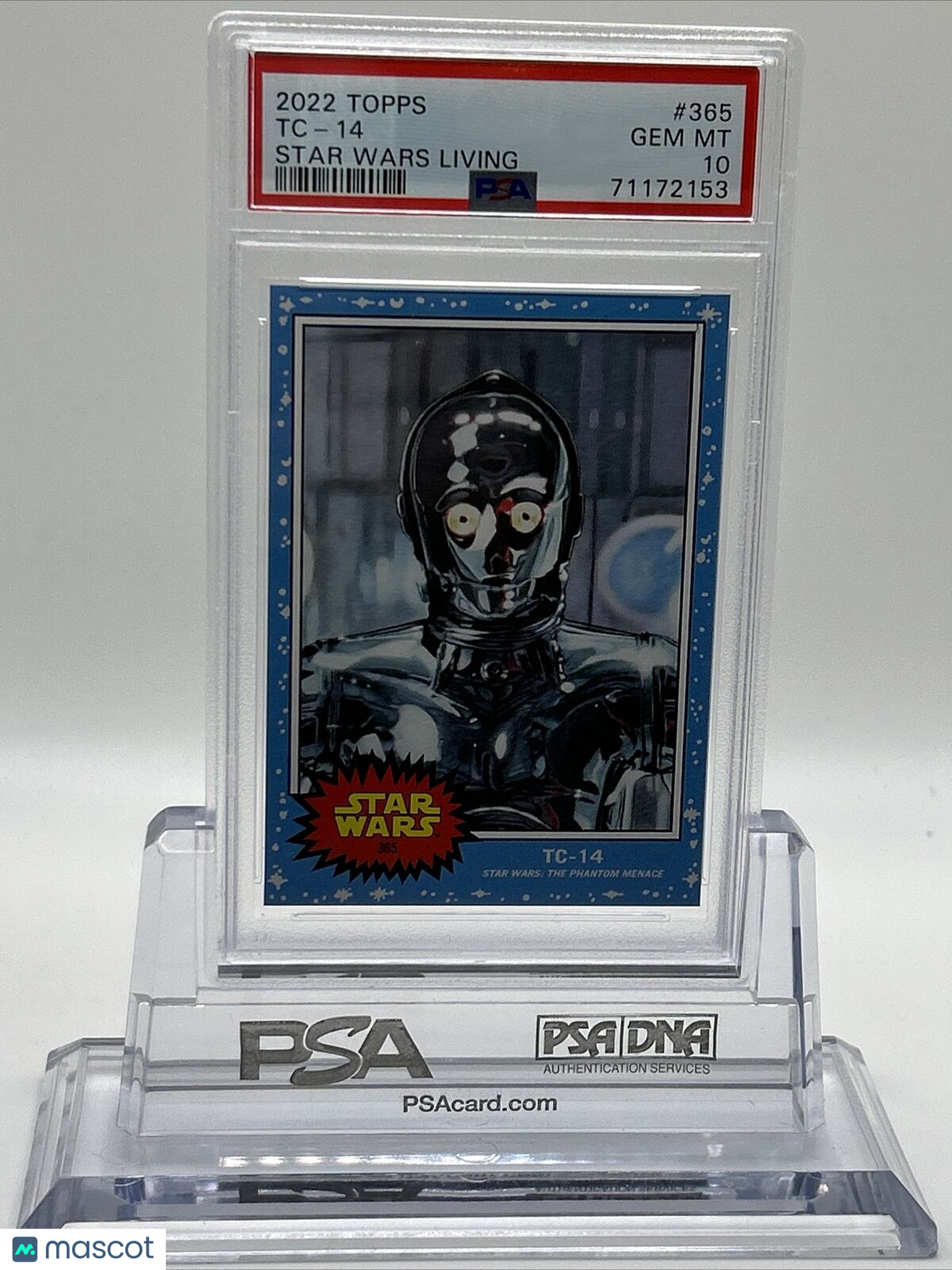 2022 Topps Star Wars Living Set TC-14 Card #365 PSA 10 Gem Mint