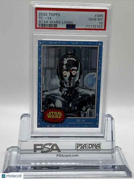 2022 Topps Star Wars Living Set TC-14 Card #365 PSA 10 Gem Mint