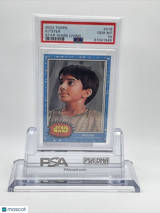 2022 Topps Star Wars Living Set Kitster Card #316 PSA 10 Gem Mint