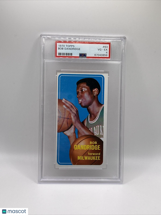 1970 Topps Bob Dandridge Basketball Card #63 PSA 4 Very Good-Excellent
