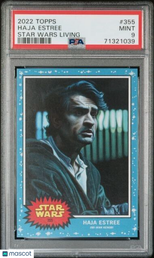 2022 Topps Star Wars Living Set Haja Estree Card #355 PSA 9 Mint