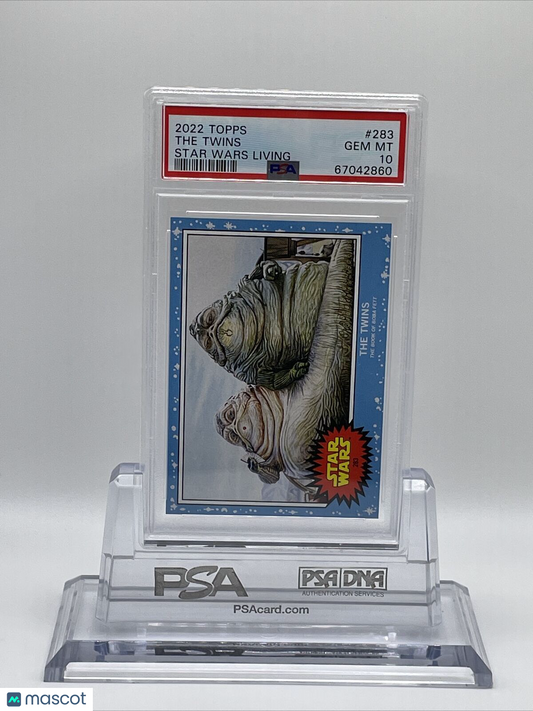 2022 Topps Star Wars Living Set The Twins Card #283 PSA 10 Gem Mint