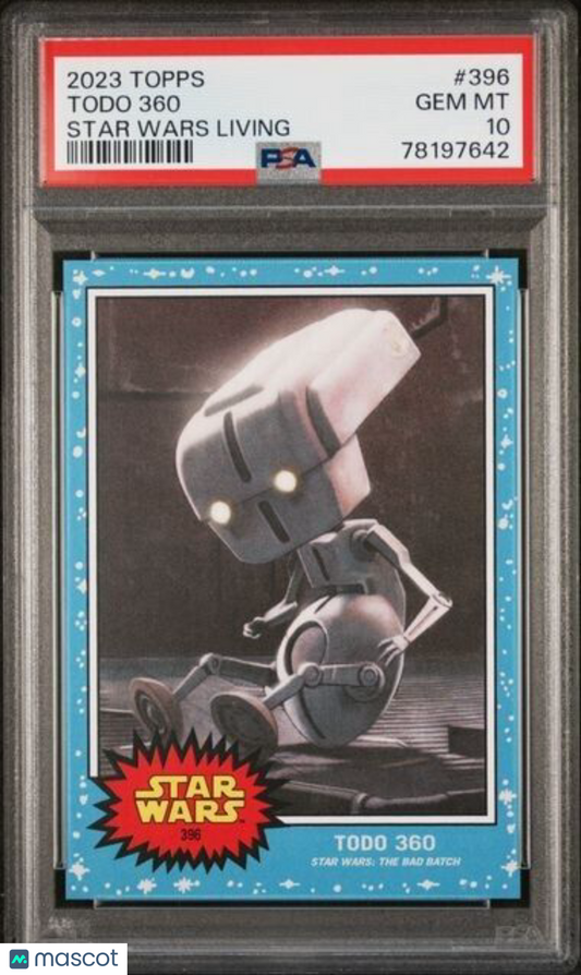 2023 Topps Star Wars Living Set TODO 360 Card #396 PSA 10 Gem Mint