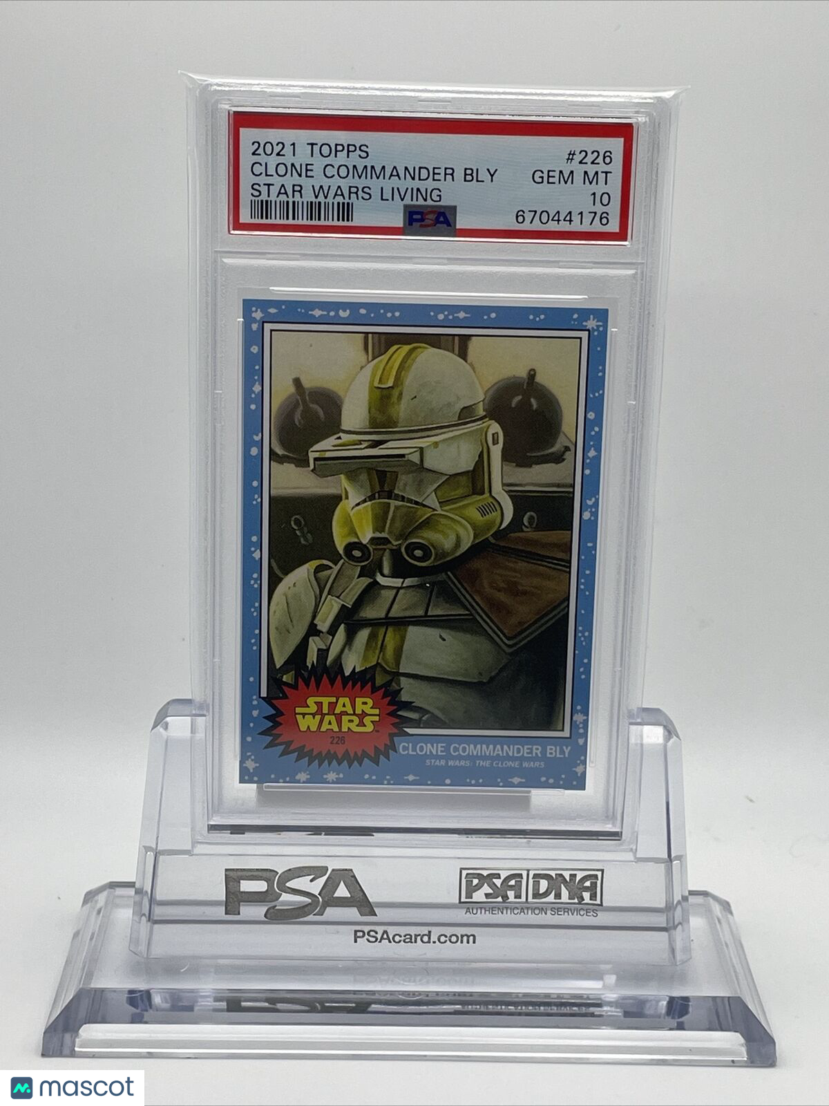 2021 Topps Star Wars Living Set Clone Commander Bly Card #226 PSA 10 Gem Mint