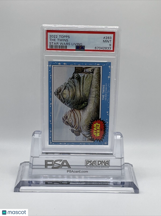 2022 Topps Star Wars Living Set The Twins Card #283 PSA 9 Mint