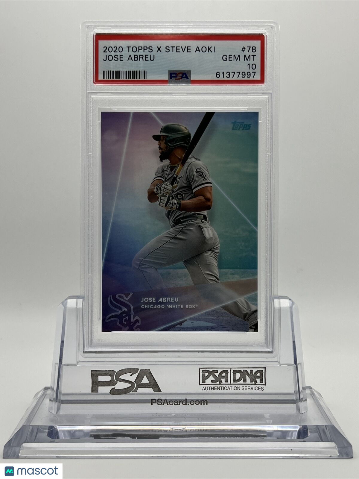2020 Topps X Steve Aoki Jose Abreu Baseball Card #78 PSA 10