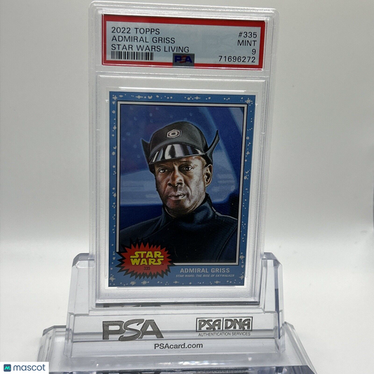 2022 Topps Star Wars Living Set Admiral Griss Card #335 PSA 9 Mint