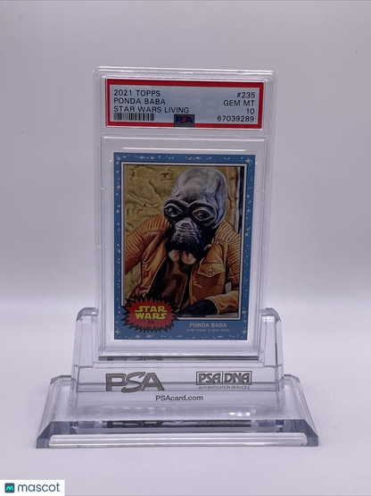 2021 Topps Star Wars Living Set Ponda Baba Card #235 PSA 10 Gem Mint
