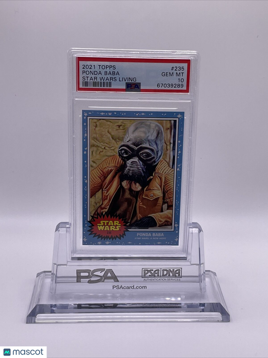 2021 Topps Star Wars Living Set Ponda Baba Card #235 PSA 10 Gem Mint