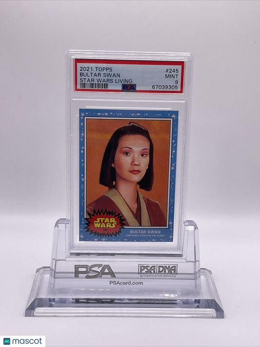 2021 Topps Star Wars Living Set Bultar Swan Card #245 PSA 9 Mint