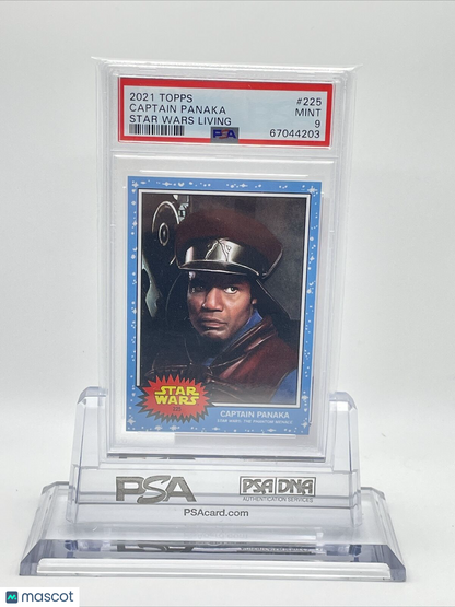 2021 Topps Star Wars Living Set Captain Panaka Card #225 PSA 9 Mint