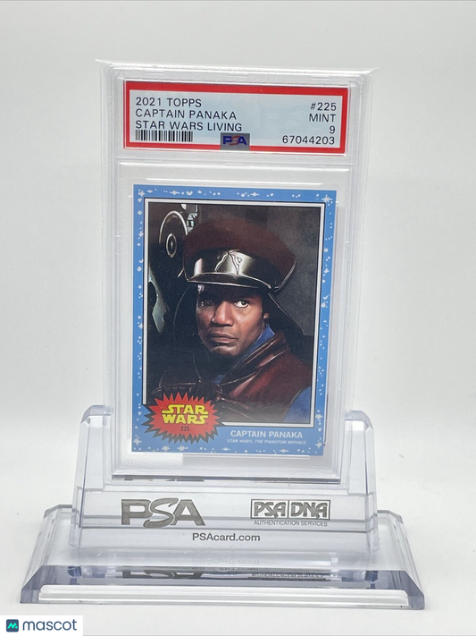 2021 Topps Star Wars Living Set Captain Panaka Card #225 PSA 9 Mint