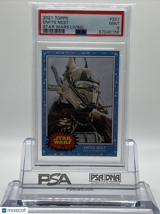 2021 Topps Star Wars Living Set Enfys Nest Card #227 PSA 9 Mint