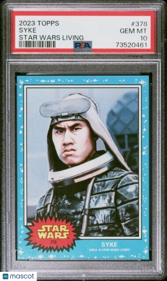 2023 Topps Star Wars Living Set Syke Card #378 PSA 10 Gem Mint