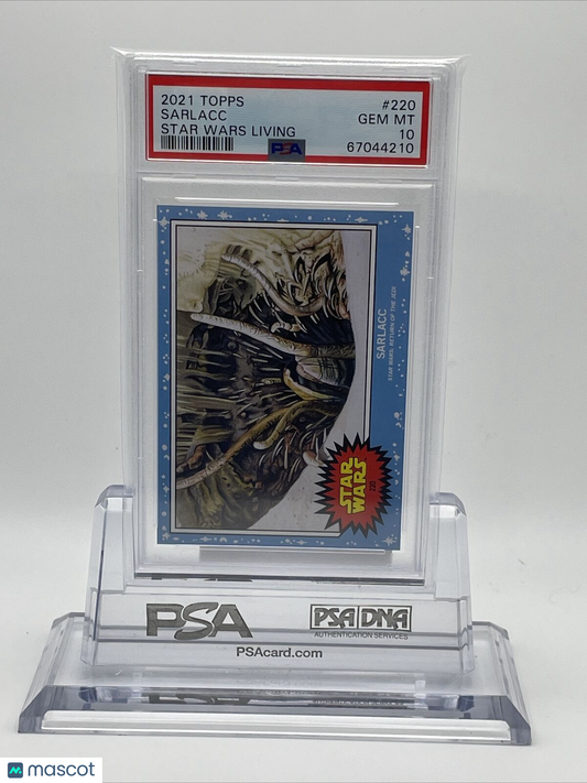 2021 Topps Star Wars Living Set Sarlacc Card #220 PSA 10 Gem Mint