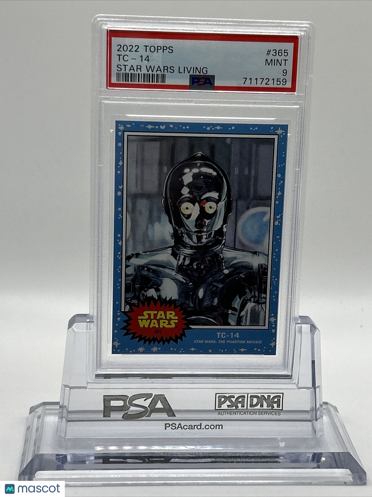 2022 Topps Star Wars Living Set TC-14 Card #365 PSA 9 Mint
