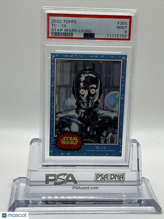 2022 Topps Star Wars Living Set TC-14 Card #365 PSA 9 Mint