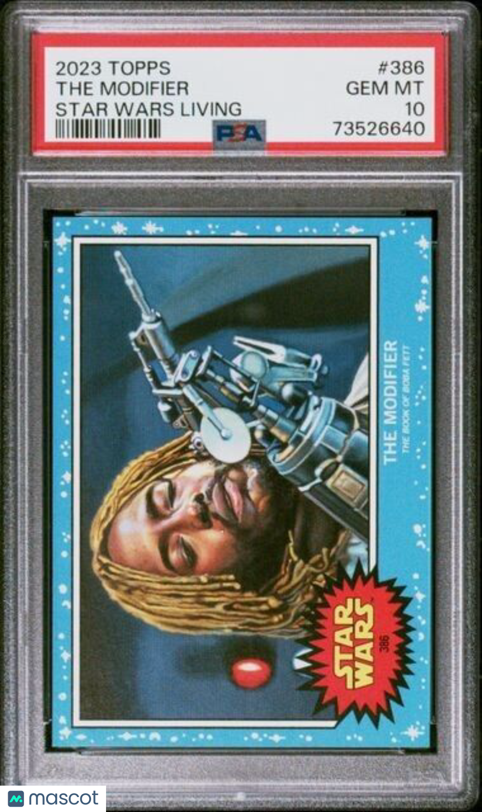 2023 Topps Star Wars Living Set the Modifier Card #386 PSA 10 Gem Mint