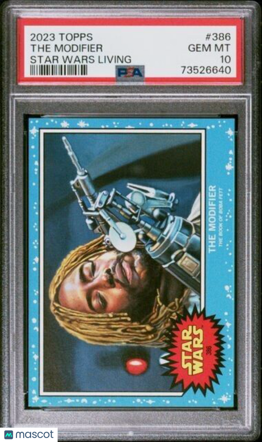 2023 Topps Star Wars Living Set the Modifier Card #386 PSA 10 Gem Mint