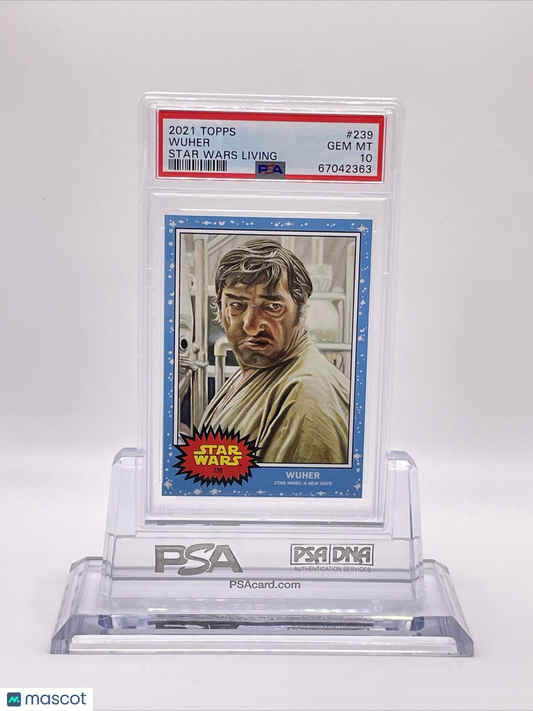 2021 Topps Star Wars Living Set Wuher Card #239 PSA 10 Gem Mint