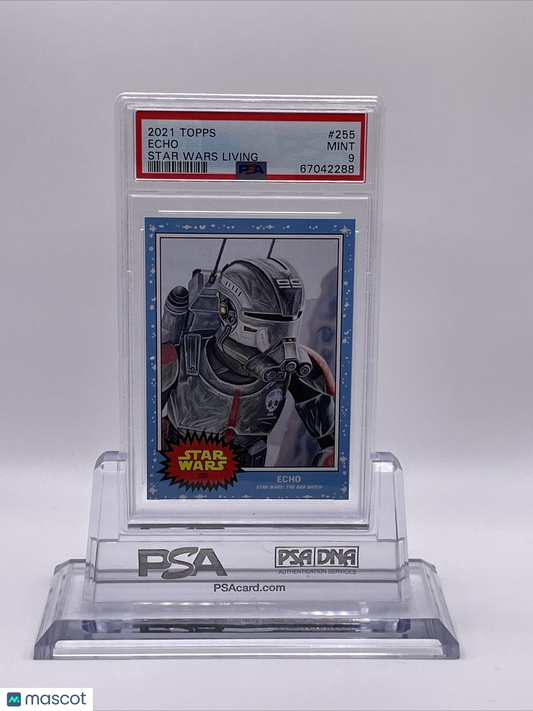 2021 Topps Star Wars Living Set Echo Card #255 PSA 9 Mint