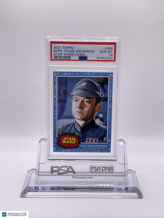 2021 Topps Star Wars Living Set Moff Tiaan Jerjerrod Card #266 PSA 10 Gem Mint