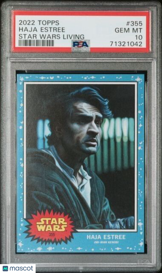 2022 Topps Star Wars Living Set Haja Estree Card #355 PSA 10 Gem Mint