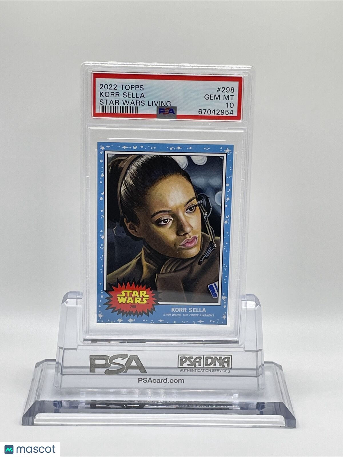2022 Topps Star Wars Living Set Korr Sella Card #298 PSA 10 Gem Mint