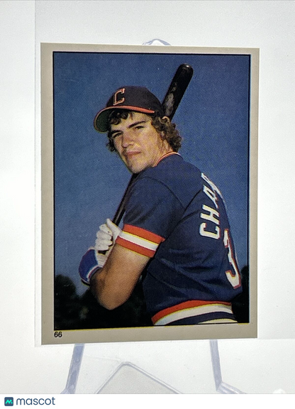 1981 Topps Stickers Joe Charboneau Rookie Card #66 NM-Mint FREE SHIPPING