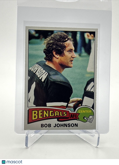 1975 Topps Bob Johnson Football Card #412 NM Quality FREE SHIPPING