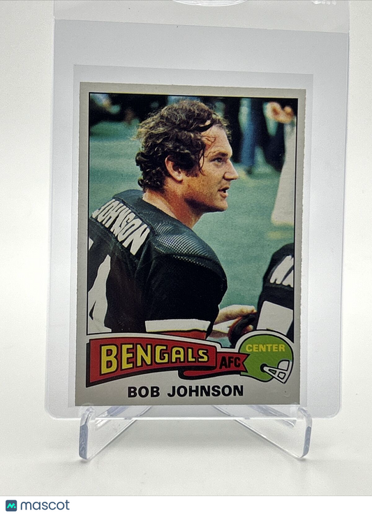 1975 Topps Bob Johnson Football Card #412 NM Quality FREE SHIPPING