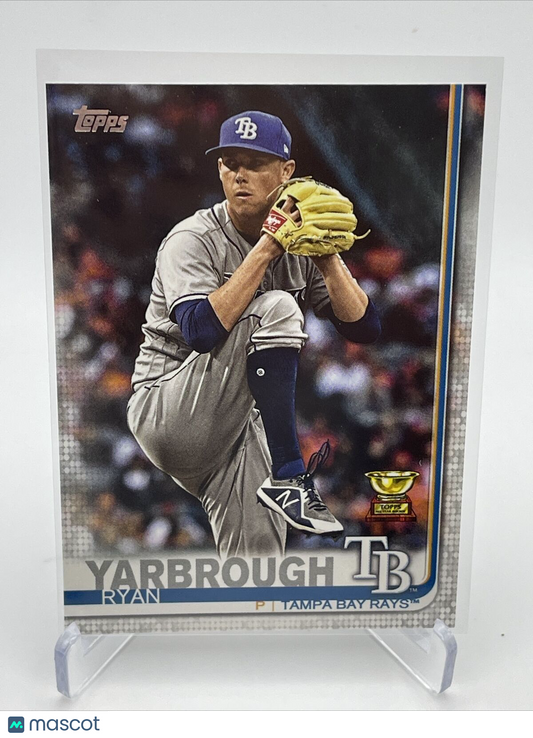 2019 Topps Ryan Yarbrough Baseball Card #432 Mint FREE SHIPPING