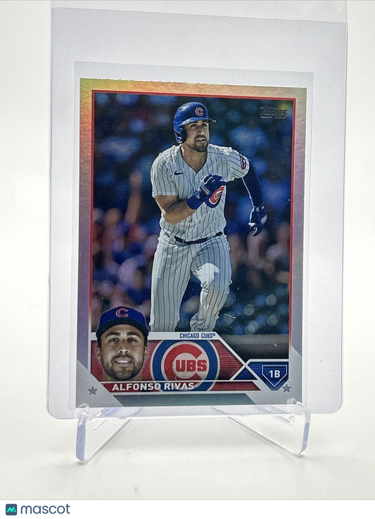 2023 Topps RAINBOW FOIL Alfonso Rivas Baseball Card #332 FREE SHIPPING