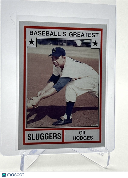1982 TCMA Greatest Sluggers Gil Hodges Baseball Card #14 Mint FREE SHIPPING