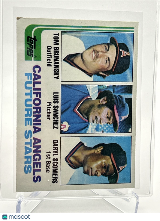 1982 Topps Angels Future Stars Rookie Baseball Card #653 NM-Mint FREE SHIPPING