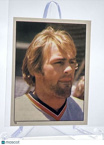 1981 Topps Stickers Kirk Gibson Rookie Card #78 NM-Mint FREE SHIPPING