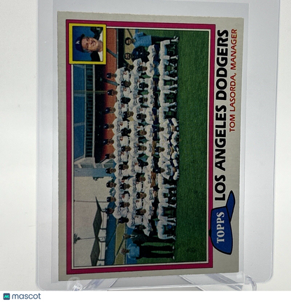 1981 Topps Los Angeles Dodgers Checklist Card #679 NM-Mint FREE SHIPPING