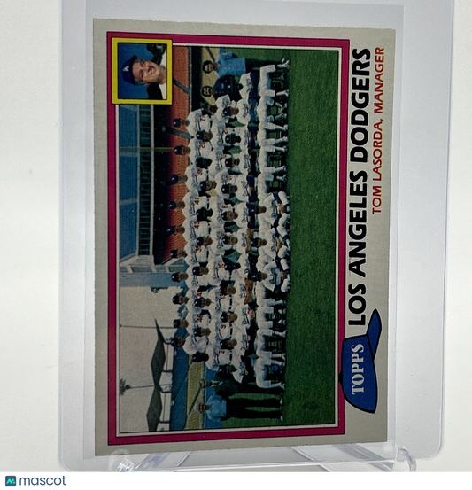 1981 Topps Los Angeles Dodgers Checklist Card #679 NM-Mint FREE SHIPPING
