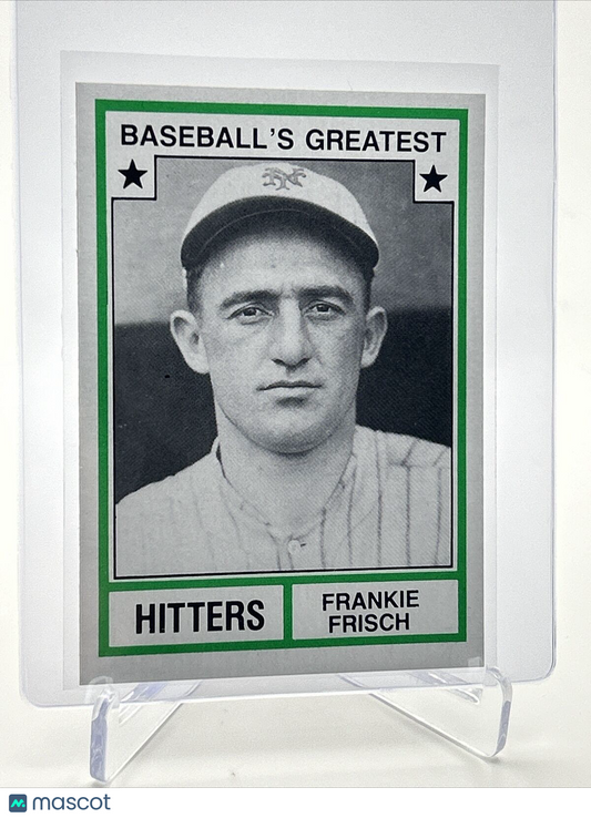 1982 TCMA Greatest Hitters Frankie Frisch Baseball Card #37 Mint FREE SHIPPING