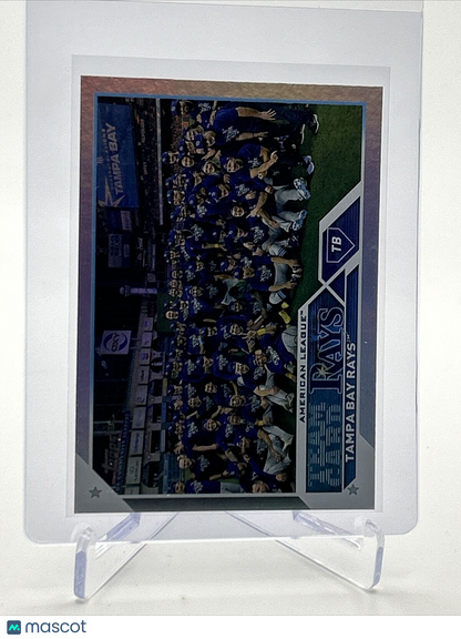 2023 Topps RAINBOW FOIL Tampa Bay Rays Baseball Card #623 FREE SHIPPING