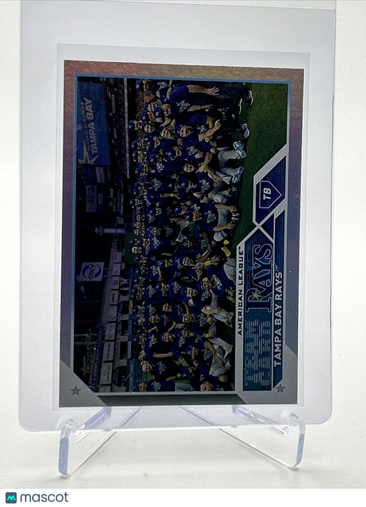 2023 Topps RAINBOW FOIL Tampa Bay Rays Baseball Card #623 FREE SHIPPING