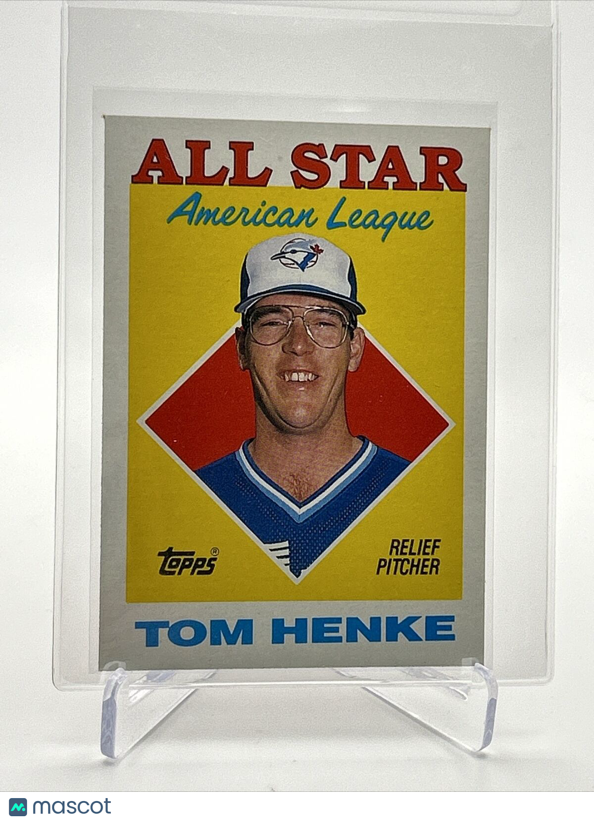 1988 Topps Tom Henke Baseball Card #396 Mint FREE SHIPPING