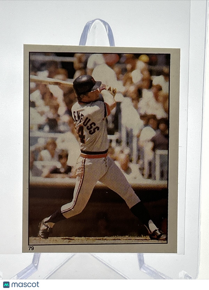 1981 Topps Stickers Johnny Wockenfuss Baseball Card #79 NM-Mint FREE SHIPPING