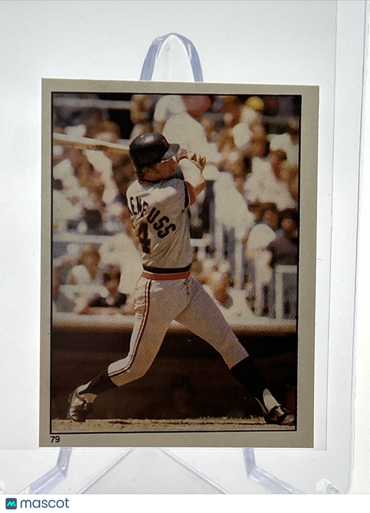 1981 Topps Stickers Johnny Wockenfuss Baseball Card #79 NM-Mint FREE SHIPPING