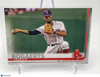 2019 Topps Xander Bogaerts Baseball Card #167 Mint FREE SHIPPING