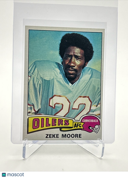 1975 Topps Zeke Moore Football Card #271 NM Quality FREE SHIPPING