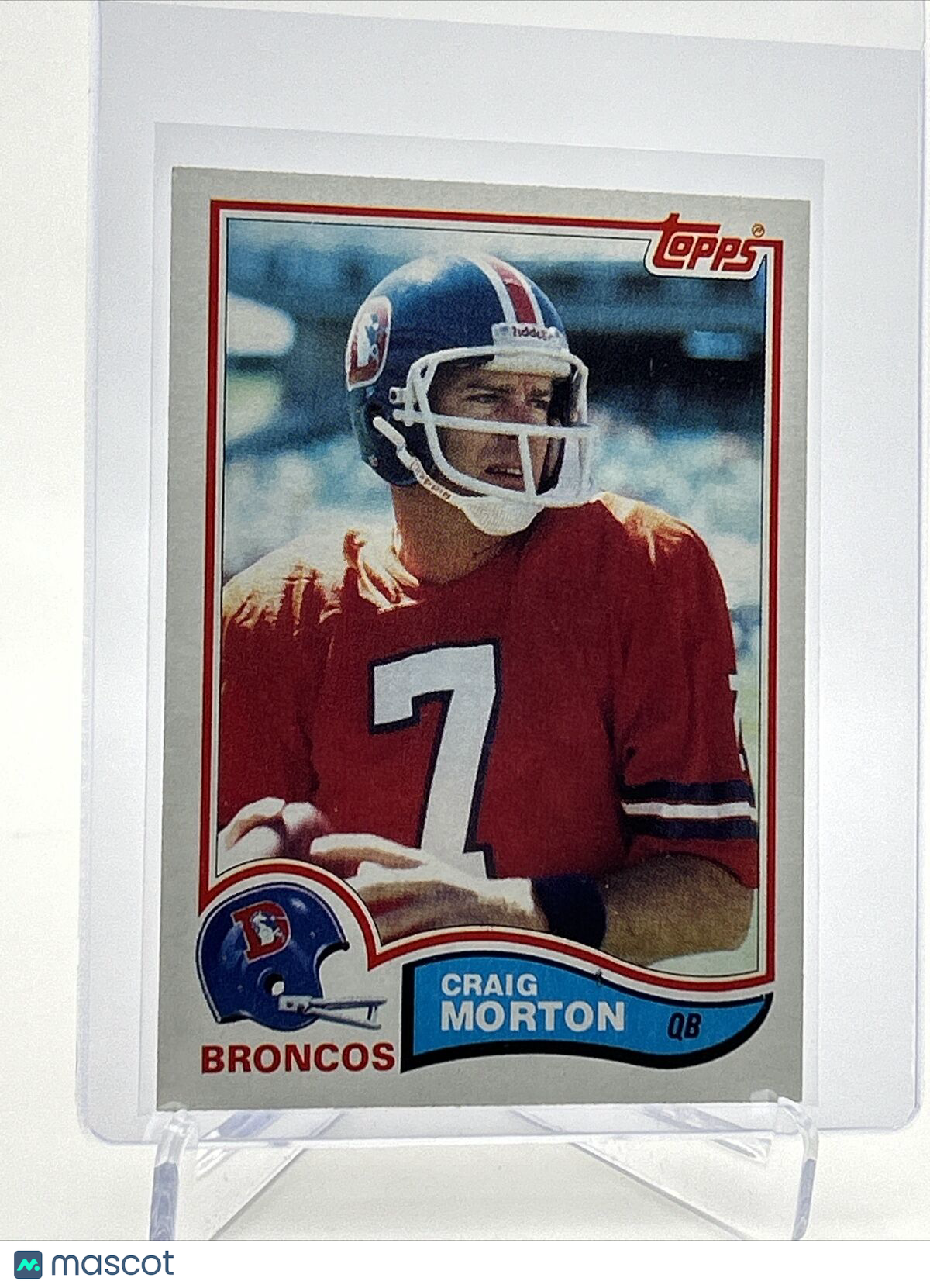 1982 Topps Craig Morton Football Card #81 NM-MT FREE SHIPPING