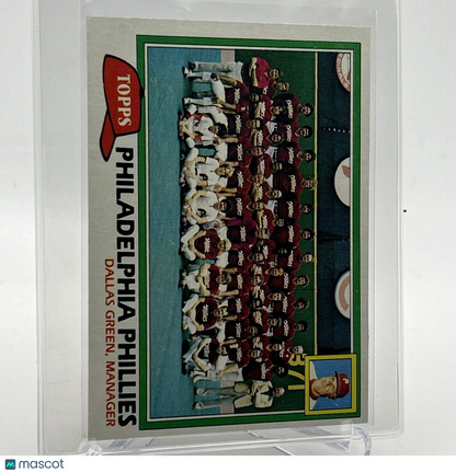 1981 Topps Philadelphia Phillies Checklist Card #682 NM-Mint FREE SHIPPING