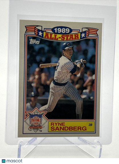 1990 Topps Glossy All-Stars Ryne Sandberg Baseball Card #3 Mint FREE SHIPPING