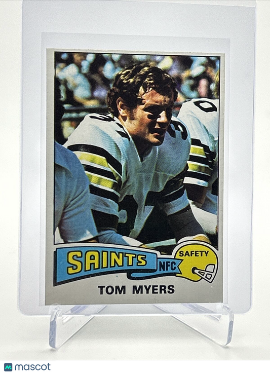 1975 Topps Tom Myers Football Card #191 EX-MT Quality FREE SHIPPING